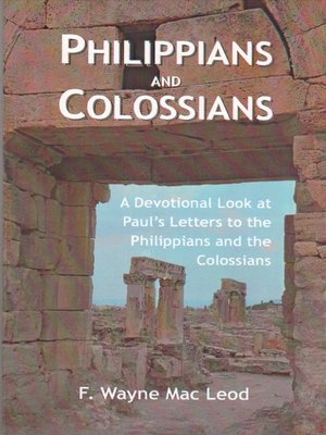 cover image of Philippians and Colossians